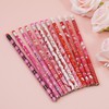 SETRUE 48 PCS Valentines Wood Pencils with Eraser, Bulk for