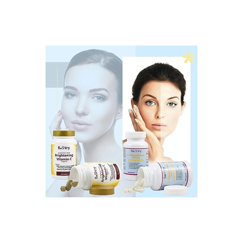 Vitamin C 1000mg Maximum Skin Brightening with Rose Hips and