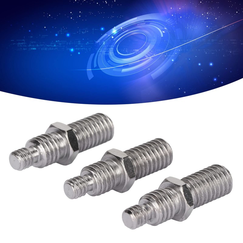 3 Piece Tripod Screw Adapter, 3/8" to 1/4" Conversion Camera