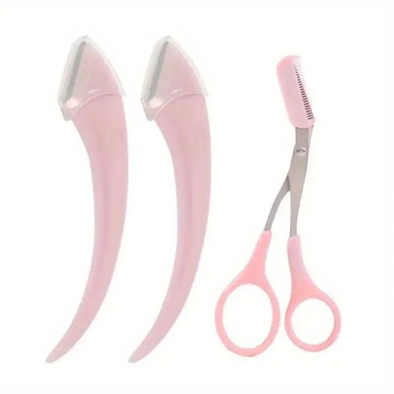 Eyebrow Razor Set for Face & Brow Grooming – 12-Piece