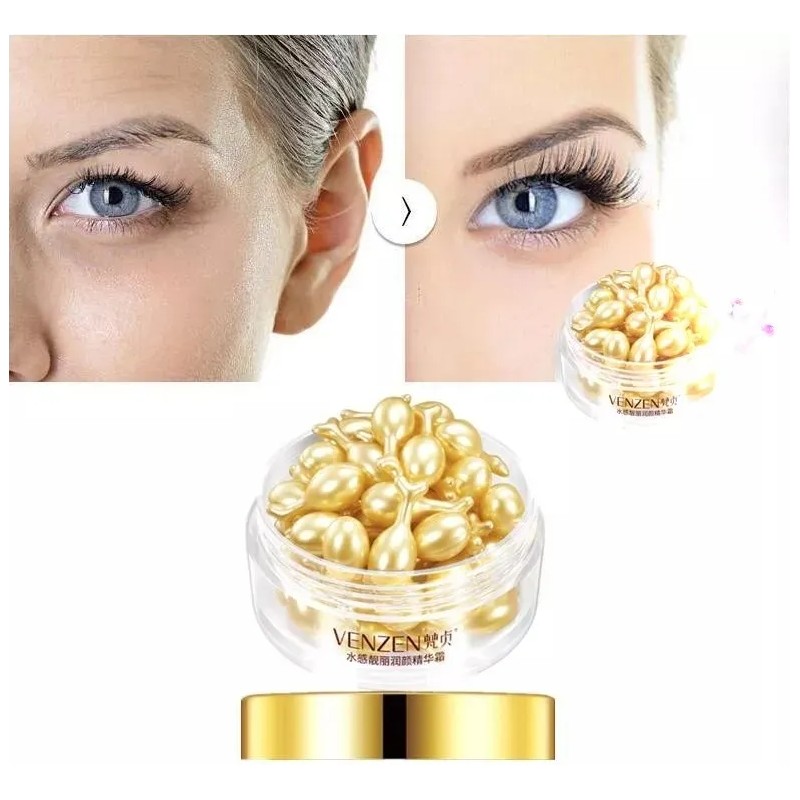 Cápsulas Faciales Vitamina E Elimina Arrugas
