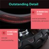 PINCTROT Steering Wheel Cover Great Grip with 3D Honeycomb Anti-Slip