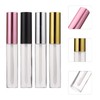 Healeved 40pcs Empty Lip Gloss Tubes Brush Reusable Leakproof for