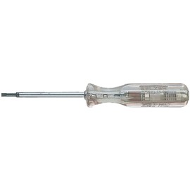 Bahco 8045VDE Insulated Screwdriver/Voltage Tester, Transparent, 170 mm