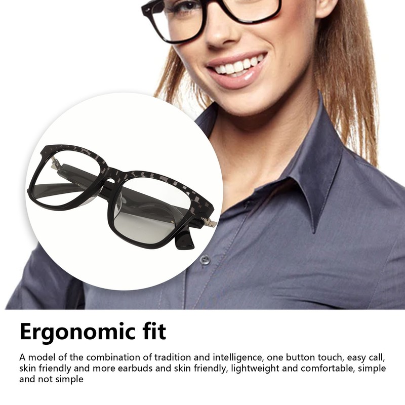 MX10 Smart Glasses Fashionable Waterproof Prevent Blue Light Multifunctional Wireless