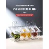 셀프바 업소용 토핑 재료 뚜껑 셀러드바 2개 탁상형 뷔페 바트
