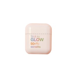 Sensilis Glow Stick SPF50 Sun Protection Stick Protects Skin from UVA and UVB Rays, Prevents Hyperpigmentation, Glow Effect, Precise Application, All Skin Types - Stick 10g