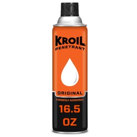 Kroil Aerokroil Penetrant - Rust Penetrating Lubricant - Corrosion Inhibitor Oil for Chains, Hinges & Stuck Metal Parts - Home & Industrial Use - Aerosol - 16.5 oz - 1 Pack (KS162)