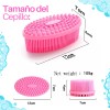 Limpieza Facial Y Corporal Cepillo Silicona Suave Flexible F