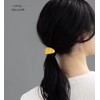 JewelVOX Hair Accessories, Square, Oval Watermark, Pony Hook (Square, White)