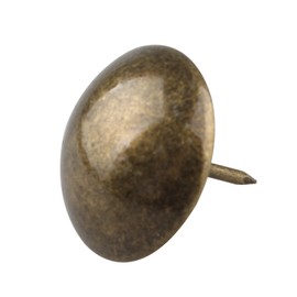 HALJIA 20Pcs Vintage Upholstery Nail Decorative Tack Antique Bronze Stud for Jewelry Gift Box Sofa Decoration 25 * 25mm