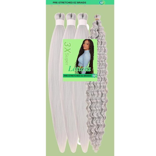Brow Braiding Hair Pre stretched Curly Braiding Hair for Boho