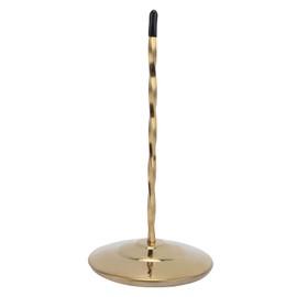 Restaurant Receipt Holder,Thickened Stainless Steel Ticket Spike with Round Bottom for Bill Paper Memo(C-Gold)