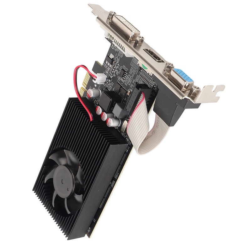 Low Profile GPU 4G DDR3 128bit 700MHz 1400MHz HD DVI