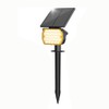 Solar Spot Lights Outdoor Garden 4 Pack, 27 LEDs Solar