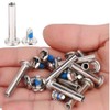 VGEBY1 10Pcs Skating Screws, Inline Skate Wheel Screw Iron Replacement