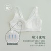 [ルシアン] ジュニアブラ 部活ブラ 綿でさらさら ガールズ グレー(25SS)