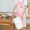EZ Kitchen Dish Squeegee Kitchen with Silicone Food Strainer Long