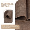 Faux Leather Placemats Set of 4, 100% Waterproof and Heat