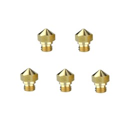 S SIENOC 3D Printer Extruder Nozzle Print Head Compatible with M7 MK10 Makerbot 1.75 mm (0.2 mm, Pack of 5)