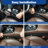DONTRD Car Seat Gap Filler Multifunctional Cars Gap Fillers Storage