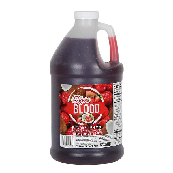 Concession Express Slush Syrup (Tigers Blood)