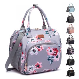 Lunch bags Insulated Lunch Box for Women Men,2 Carrying Way Large Tote Bag,Leakproof Reusable Cooler Backpack with Adjustable Shoulder Strap for Office Picnic Beach