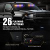 XRIDONSEN 2 in 1 Emergency Strobe Traffic Advisor Light Bar