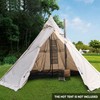Zoring Hot Tent Inner Tent, 4 Season 3-4 Person Tipi