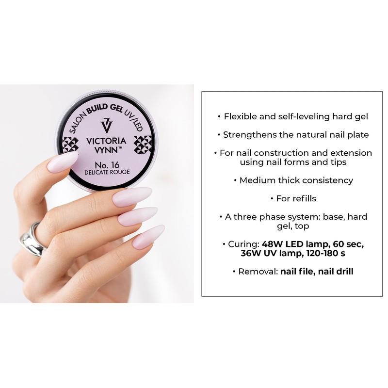 Victoria Vynn Build Gel UV/LED GEL BUILDER Nails Building Extension