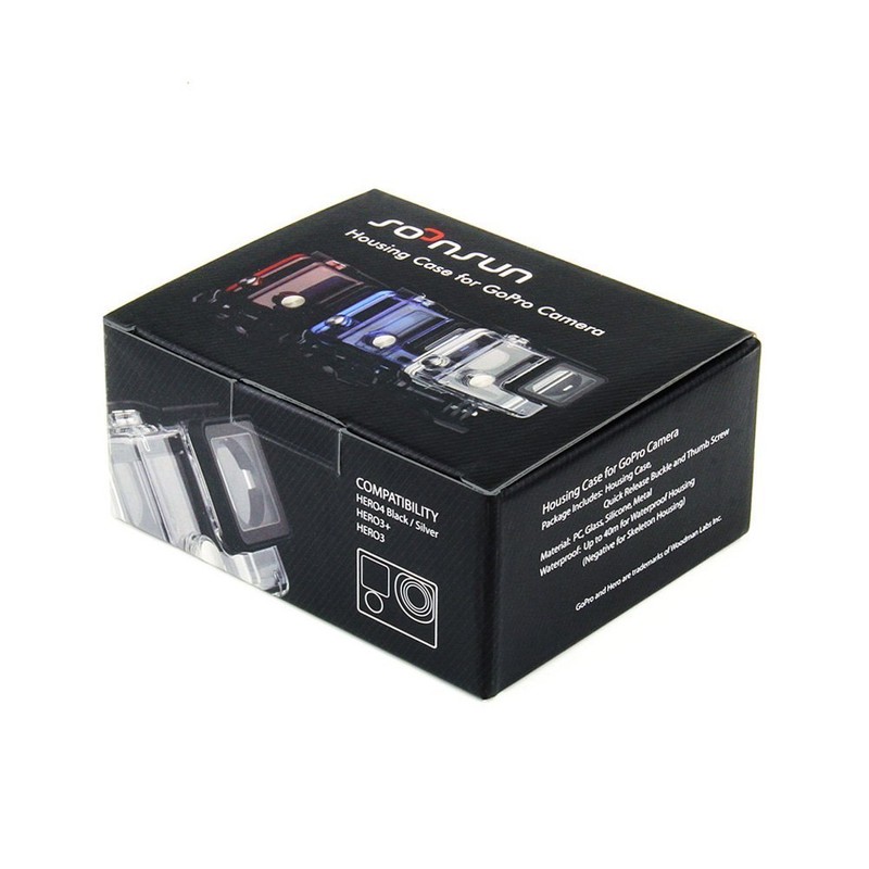 SOONSUN BacPac Backdoor Case Cover Kit for GoPro Hero 3+