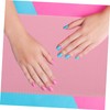 SAFIGLE 125pcs Disposable Nail Art Desk Protector Table Pad Mat