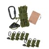 DaLaCa Paracord Guy Rope, Tent Rope, Tarp Rope, Reflective Material,