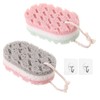 Body sponge for shower 2 pieces large shower sponge Exfoliating