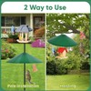 24-inch Large Outdoor Squirrel Baffles for Bird Feeders Pole, Two