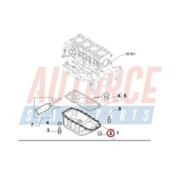 Oil Drain Plug Oil Sump Screw Bolts For VAUXHALL Calibra Combo Corsa Frontera Insignia Meriva Omega Vectra Zafira 012855449 - AUTORCE