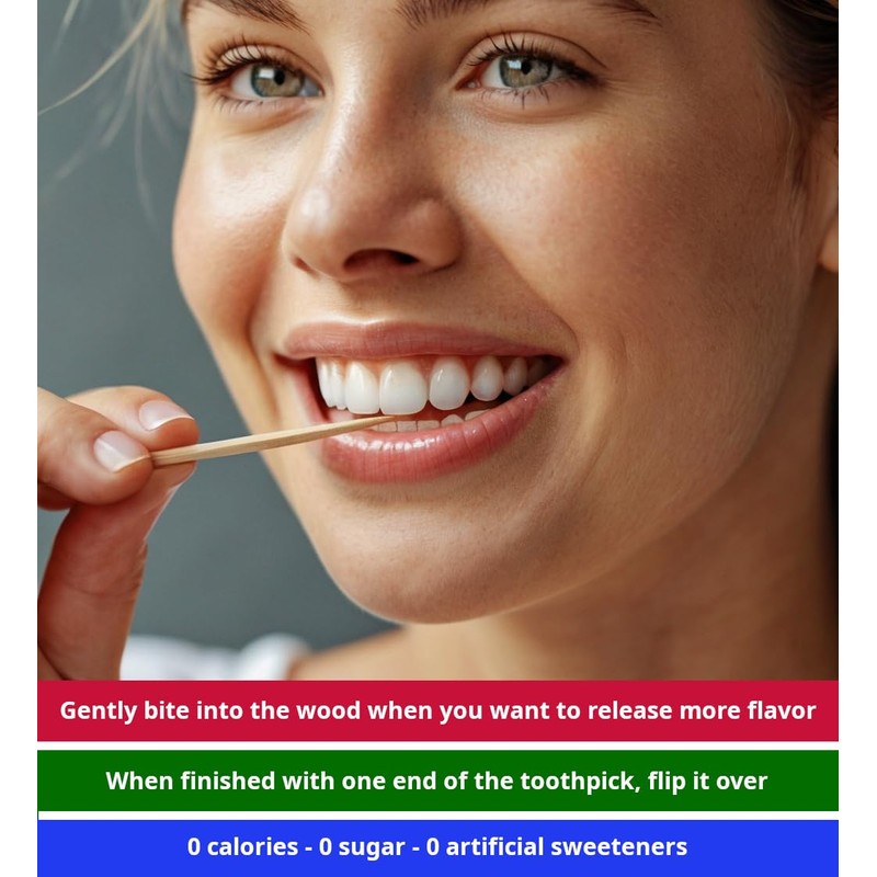 Mint Flavored Toothpicks 200ct