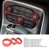 Air Conditioner Switch CD Button Knob Cover Trim Aluminium Alloy