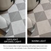 auxua Caramel‌ Vinyl Checked Flooring Roll – Small Size (15.7”
