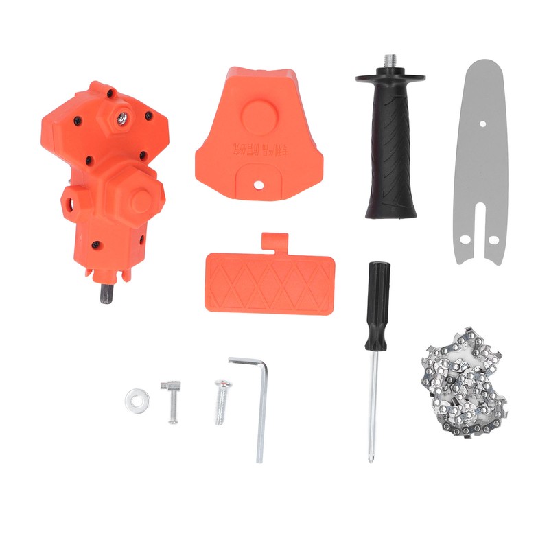 Electric Drill to Electric Saw Adapter Conversion Head Orange Portable