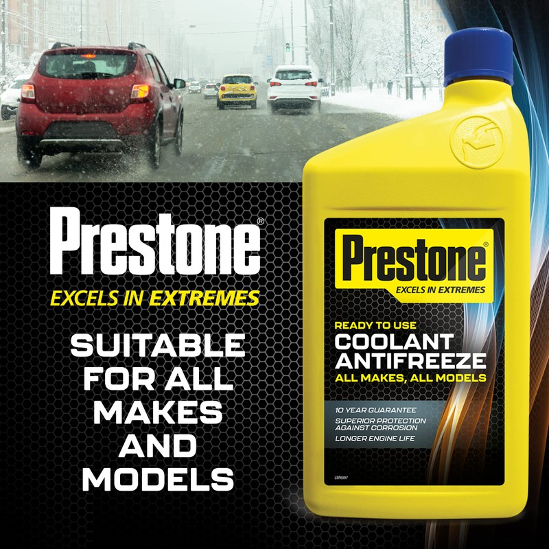 Prestone LOYAF2100LGBA Coolant/Antifreeze - Ready to Use 1lt