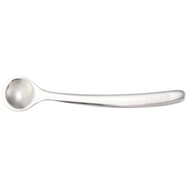 Nonoji Made in Japan Baby Food Spoon, Stainless Steel, Silver CUT-15