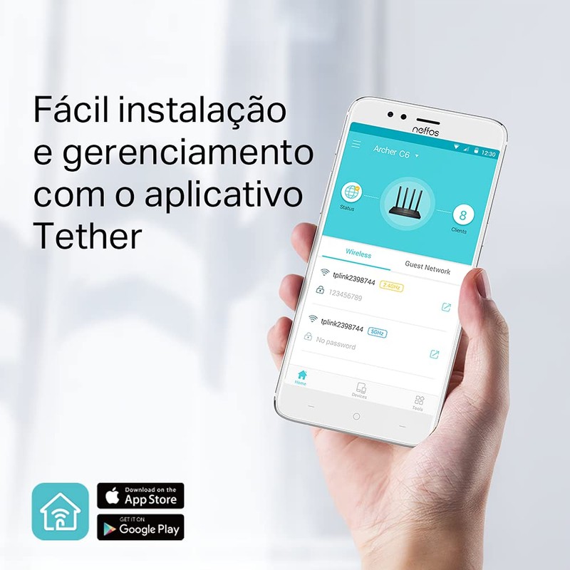 TP-LINK AC1200 Dual-Band Wi-Fi Router