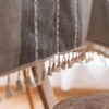 Plenmor Heavy Duty Cotton Linen Tablecloth Dust-Proof Tassel Table Cloth