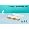 kayritonz Triangle Mailing Tube, 18.25x3x3 inch Cardboard Box, 25-Pack