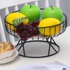 Countertop Fruit Bowl Multi Purpose Large Capacity Metal Wire Basket