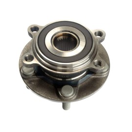 EXCEEDOE Front Wheel Bearing and Hub Assembly Compatible with 2014 Mazda 3 Sport GT 2.5 Liter (Note: Japan Built; Interchange with 513354) - Two Years Warranty (Package Includes Two Bearings)