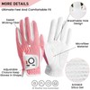LOVMEAD Women's Golf Gloves Left Hand Right Microfibre Rain Hot