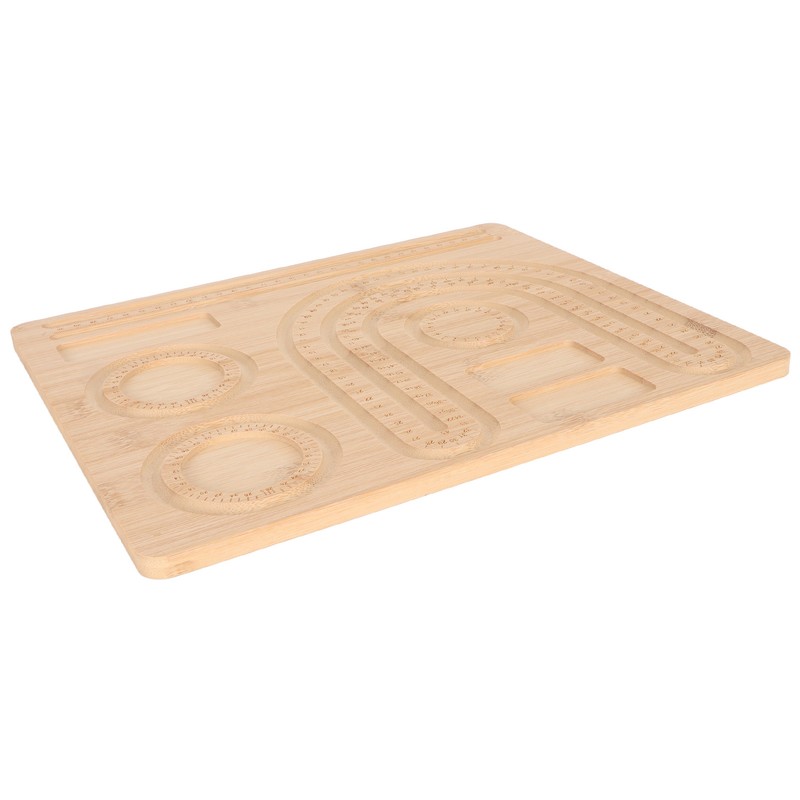 Bracelet Bead Board Jewelry Making Bracelet Measurement Board Bamboo Beading