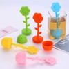Tea Infuser Flower Silicon Tea Infuser Strainer for Loose Leaf